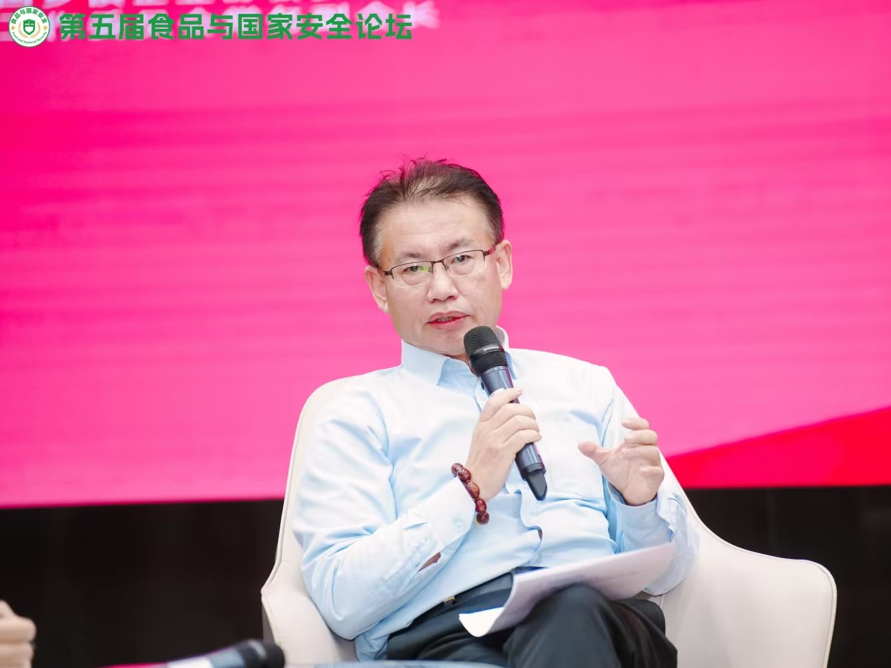 第五届食品与国家安全论坛在京举办  我会常务副会长唐钲受邀出席并作发言   