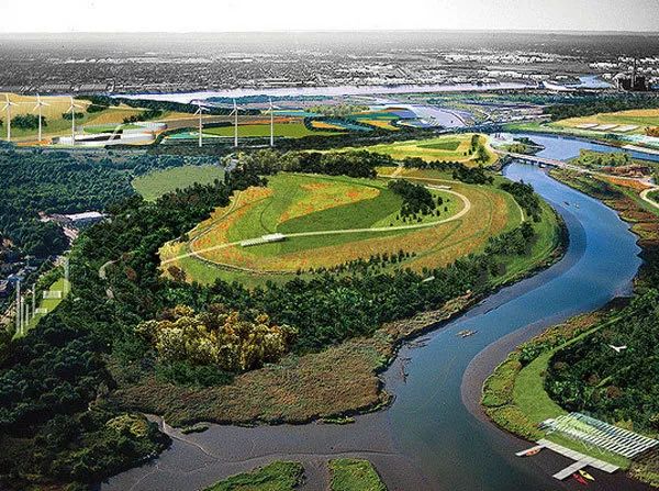 乡村休闲景观打造?4个国外景观廊道案例,变废为宝,震撼!(图15)